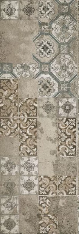 Faience Oberland décor mosaic