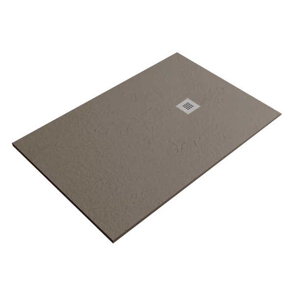 Receveur de douche Smart Slate Moka 80x70cm