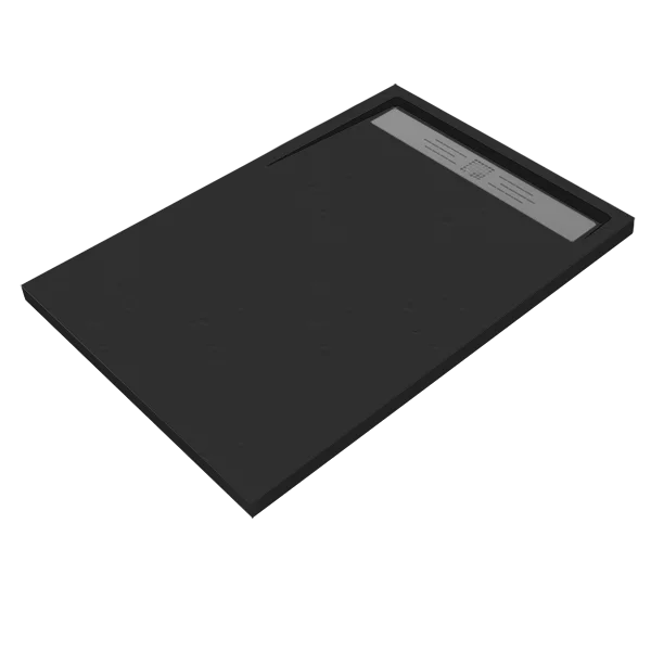 Receveur de douche Evolution Slate Noir 100x70cm