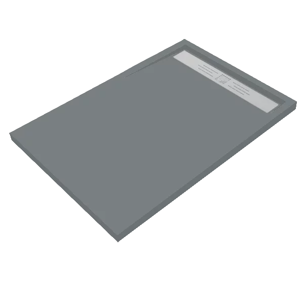 Receveur de douche Evolution Slate cemento 100x90cm
