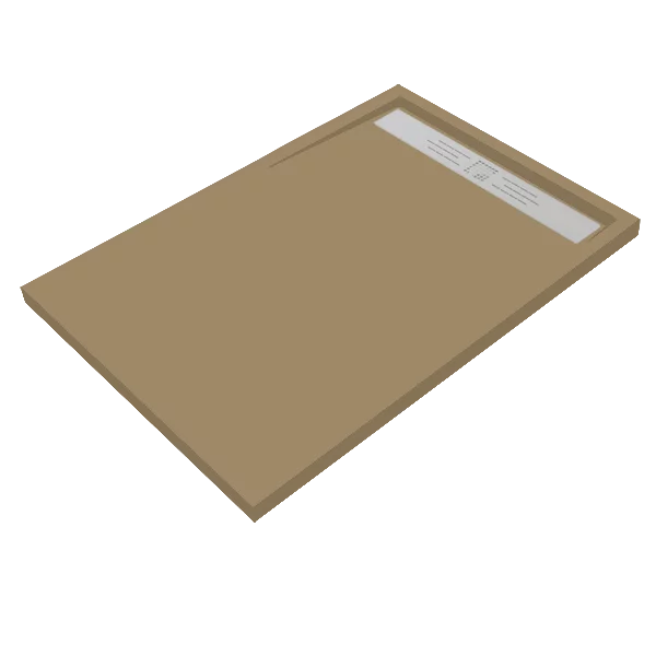 Receveur de douche Evolution Slate cream 120x70cm