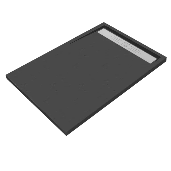 Receveur de douche Evolution Slate anthracite 200x70cm