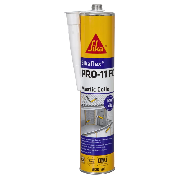 Sikaflex PRO-11 FC Blanc - mastic colle à prise rapide 300ml