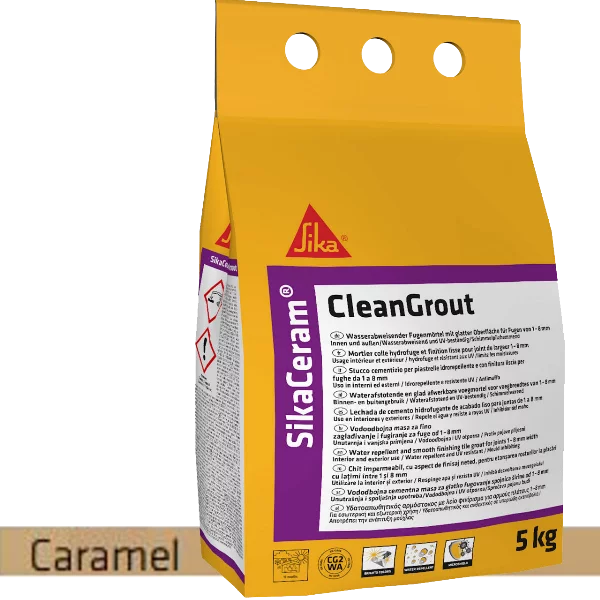 SIKA joint ciment Cleangrout Caramel 16 - 5Kgs
