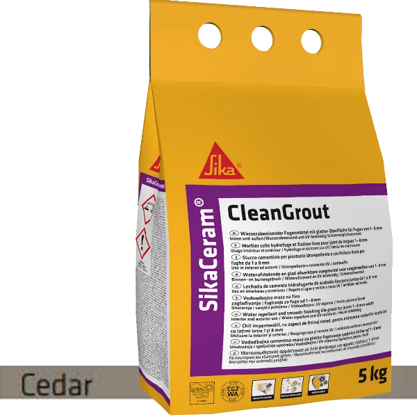 SIKA joint ciment Cleangrout Cedar 38 - 5Kgs