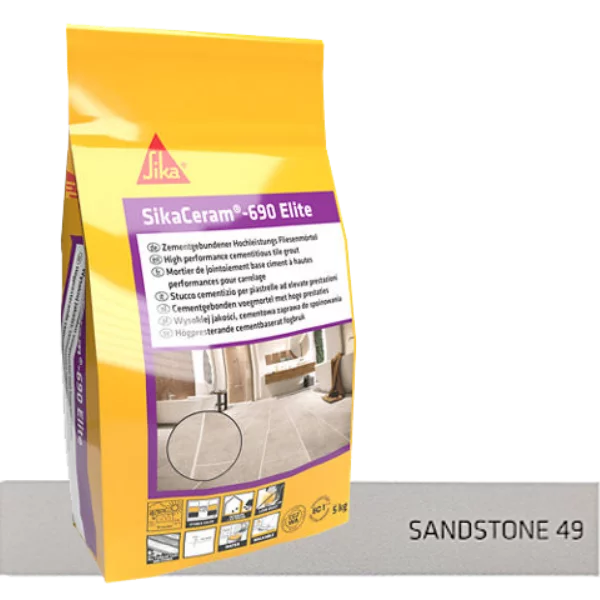 SIKA joint ciment 690 Elite Sandstone 49 - 5Kgs