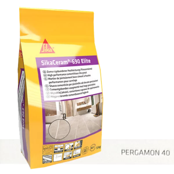 SIKA joint ciment 690 Elite Pergamon 40 - 5Kgs