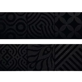 Faïence décor Planet Black