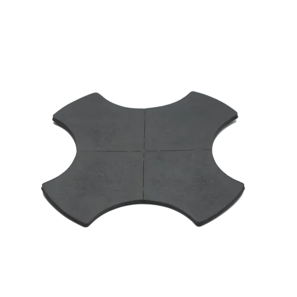 Intercalaire Caoutchouc 2mm plot Solidor