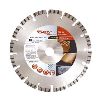 Disque diamanté Standard 230x22,23x10mm TB-10 063204B SADU