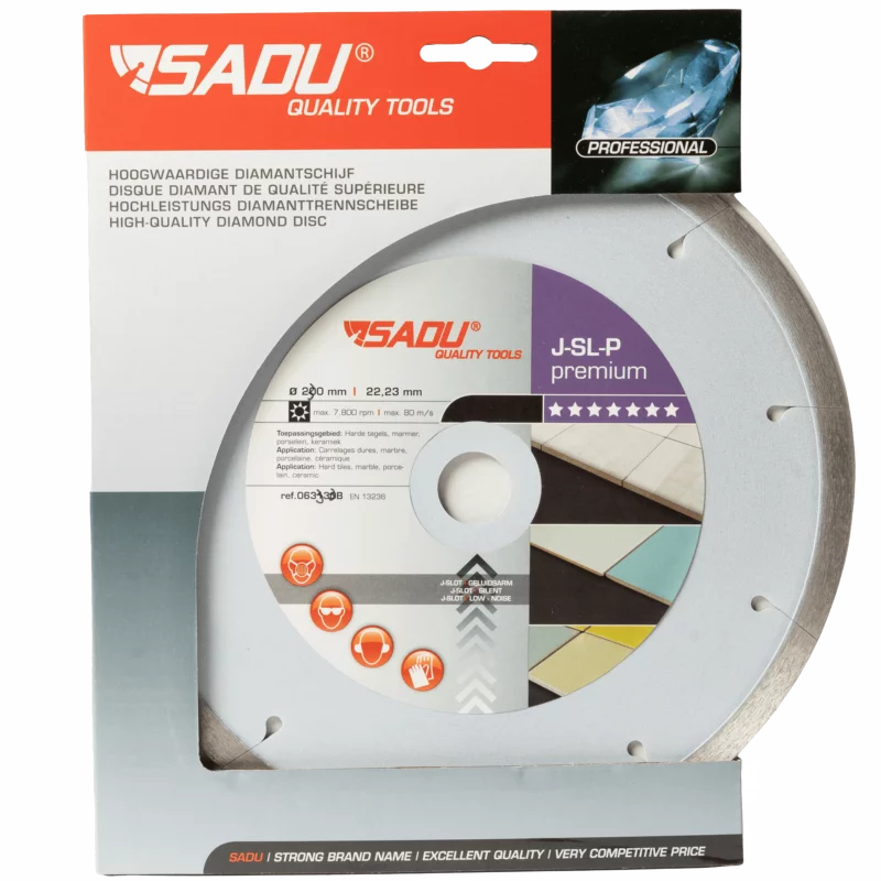 Disque diamanté premium 230x22,23x10mm J-SL-P 063333B SADU