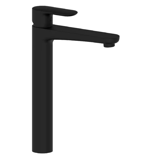 Mitigeur de lavabo haut monocommande Alsacia Noir mat