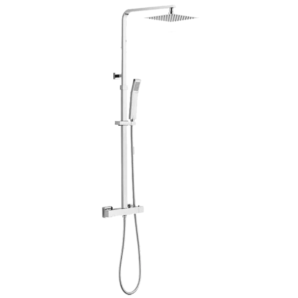 Colonne de douche Cuadrada chrome