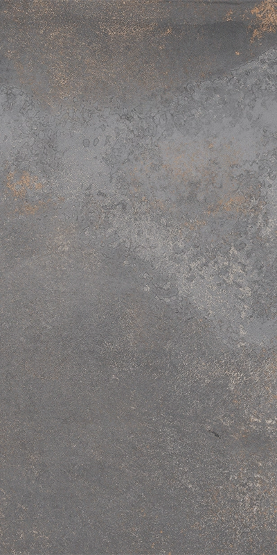 carrelage aspect métal Yuri Grafito 117.5x58.7cm