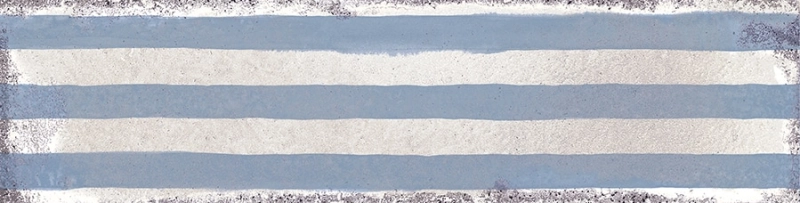 faïence Luca Guido ABIC Azul 31.5x8cm