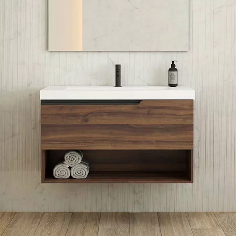 Ensemble meuble ELEVEN + vasque céramique FLAT - 100cm Valenti