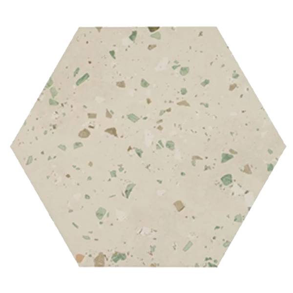 carrelage hexagonal South Green natural