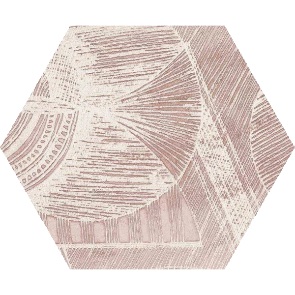 carrelage hexagonal North Beige décor