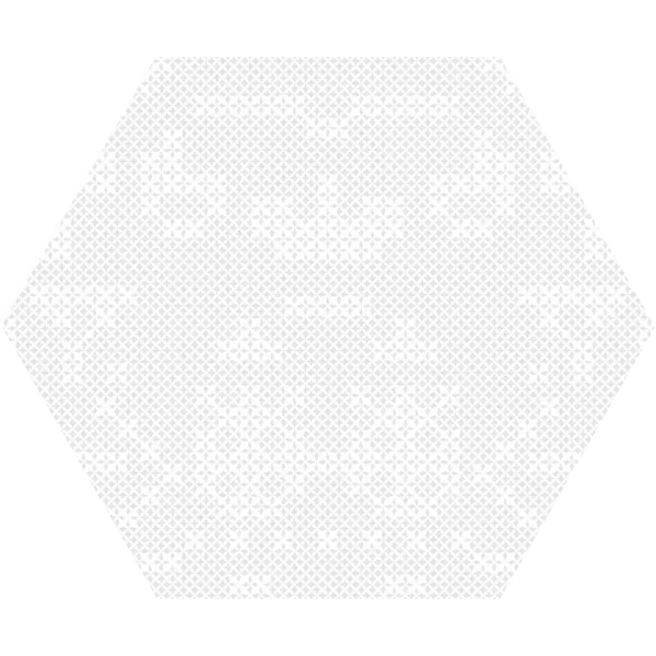carrelage hexagonal Punto Croce white