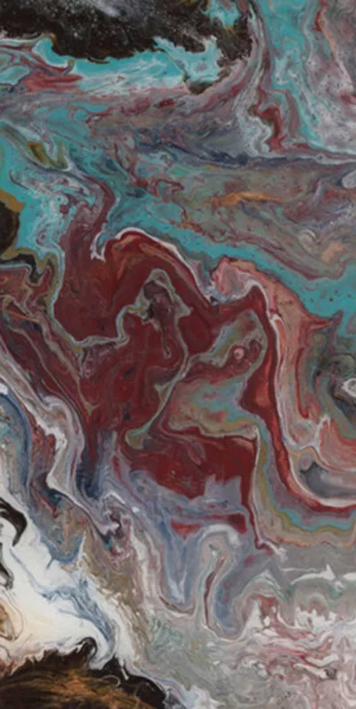 carrelage poli Fluid multicolor