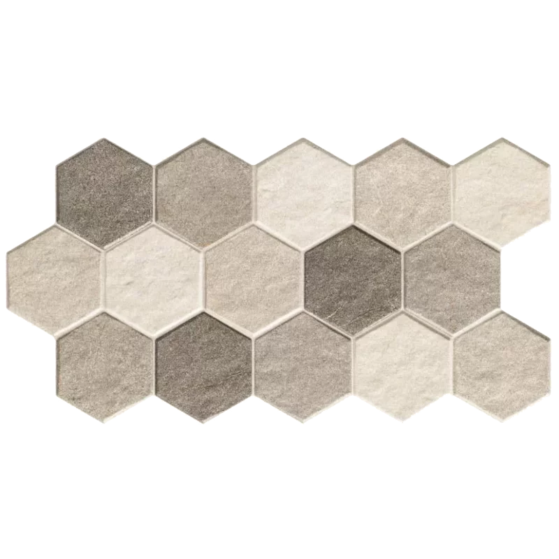 carrelage hexagonal Stonehenge frost