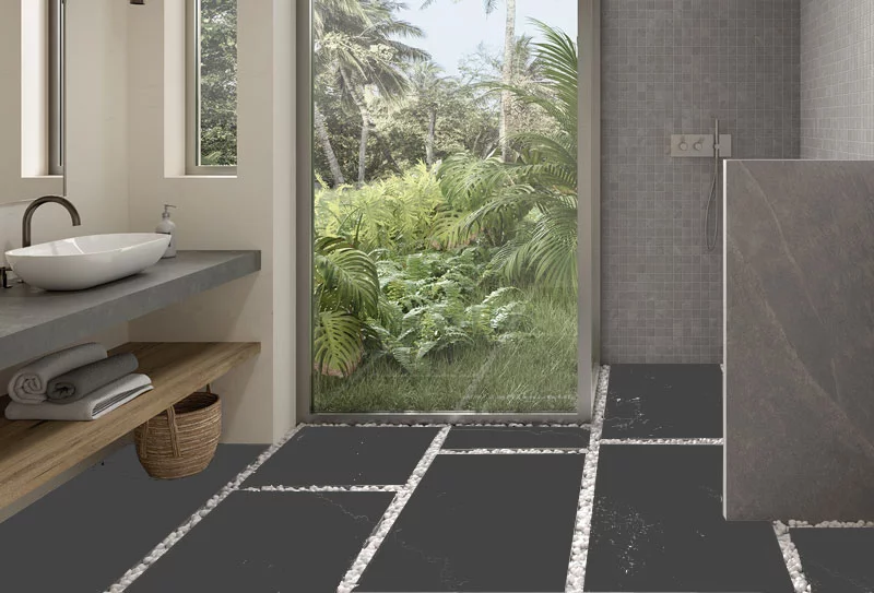 Dalle terrasse Wales Antracite 60x120x2cm