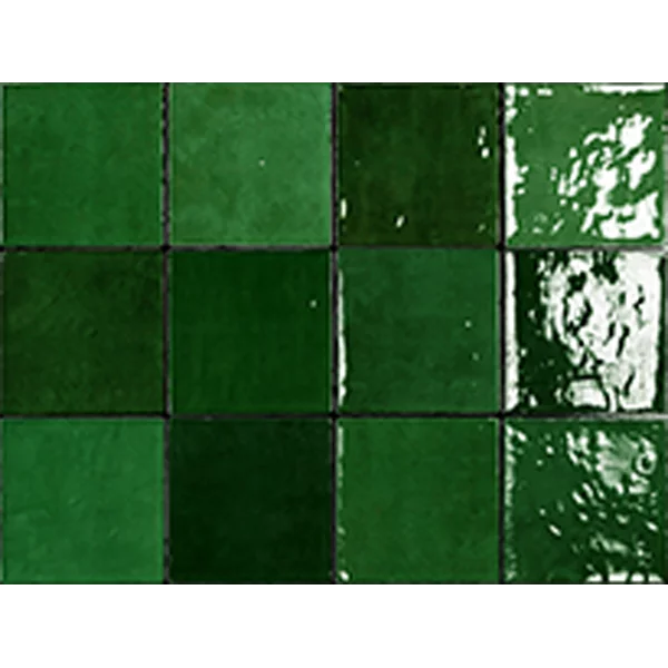 faïence Rainbow Victorian green mix