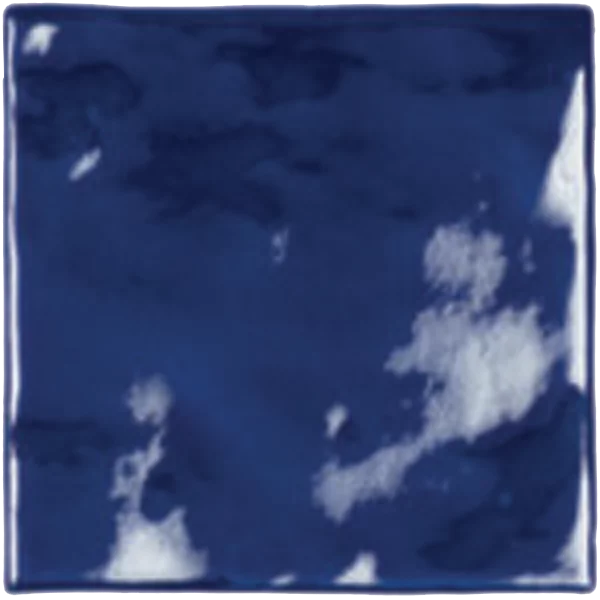 faïence Zel Azul brillant