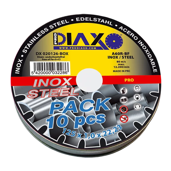 Prodiaxo disque abrasif inox/acier 125x1mm  - DX 020126-PCE