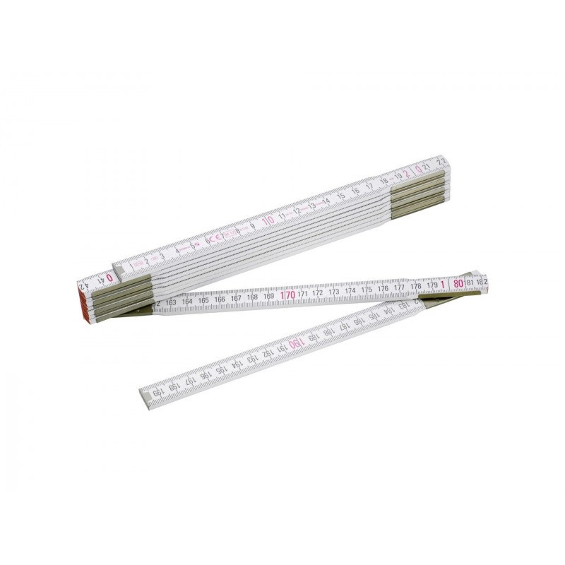 Double mètre pliant Bois 2m ZE100320