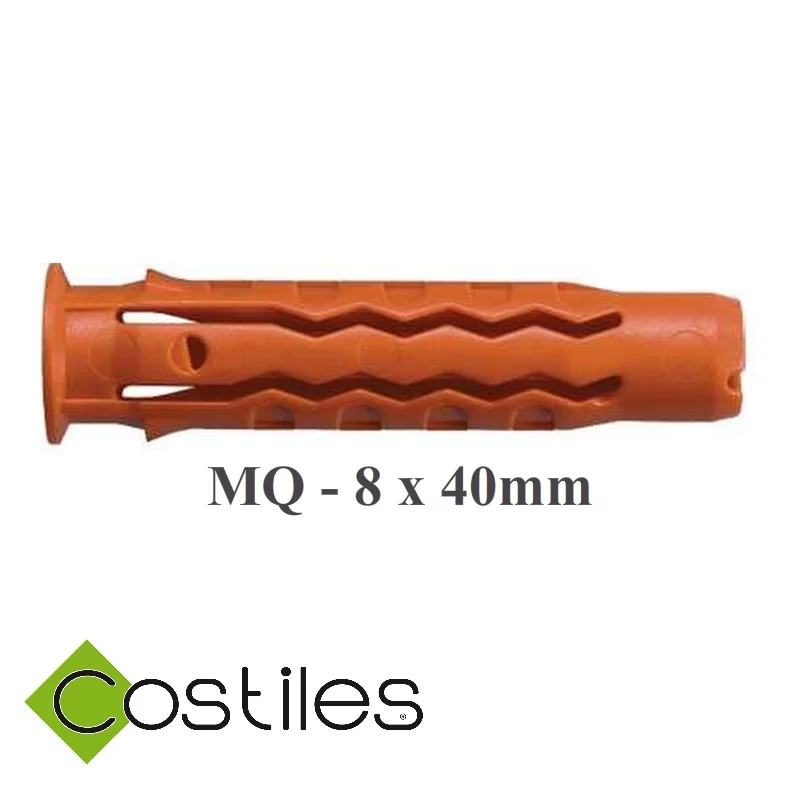 MQ Quattro Cheville nylon multi-plug 8x40mm - boite de 100 pièces - MG1050080