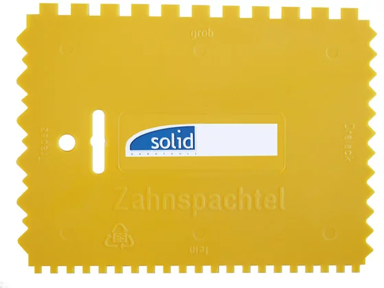 Couteau à colle en PVC dentelée - PL559018