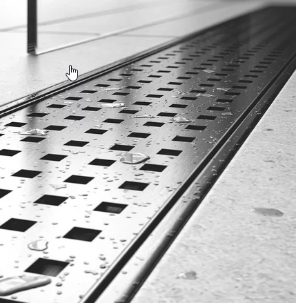 Canaline Caniveau de douche italienne Square de 80cm - BK4024152