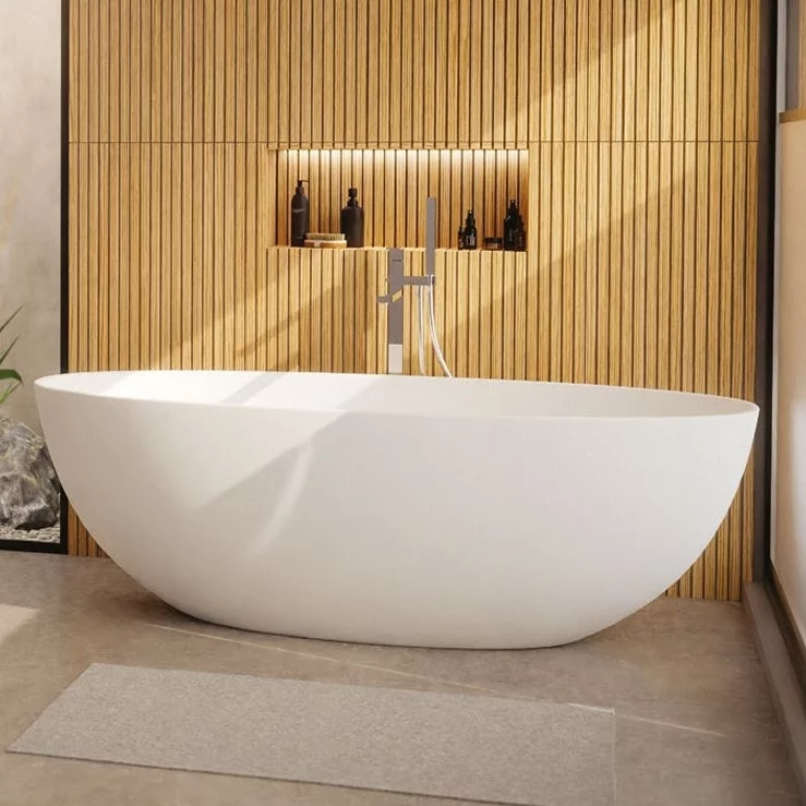 Baignoire BLISS Solid Surface Blanc mat - DB1000600