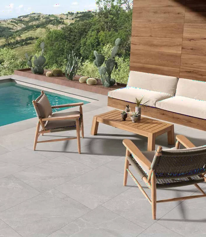 Carrelage Cortina Stone Cenere 61x61cm
