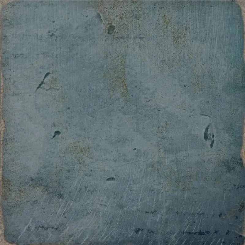Carrelage aspect vieilli Antique Turquoise 15x15cm E236553