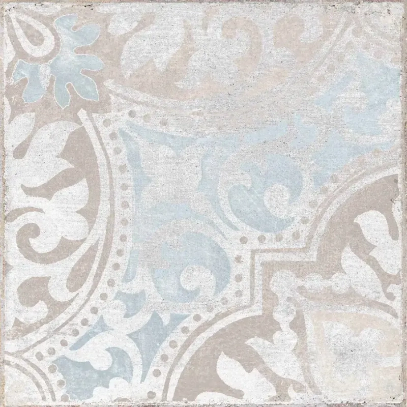 Beige et bleu