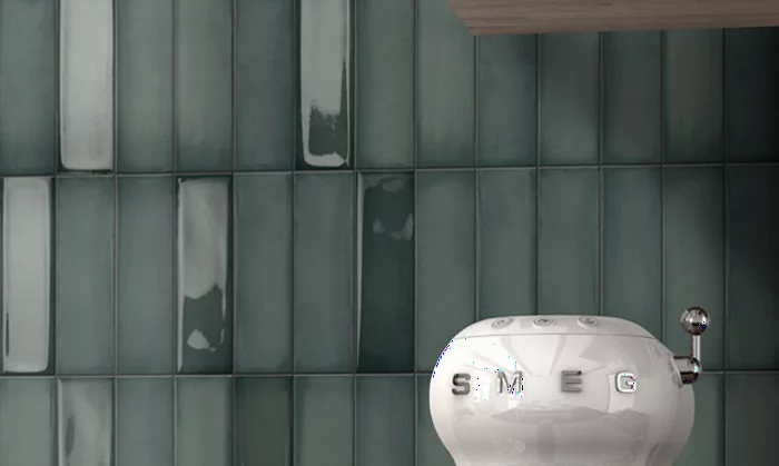 Carrelage mural Ghent Smokey Emerald mat