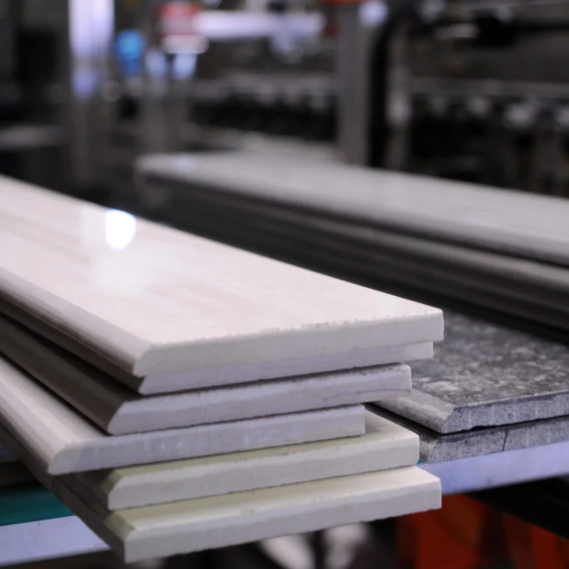 Création de plinthe sur carrelage collection 60cm