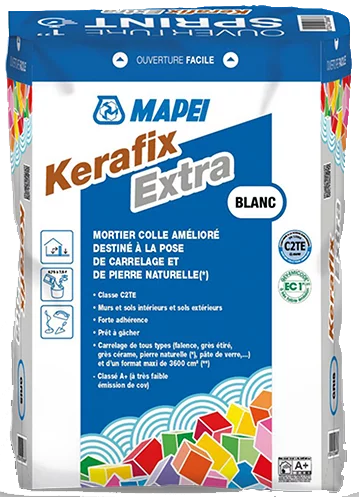 MAPEI Colle KERAFIX EXTRA BLANCHE C2TE (25kg) - 1197225