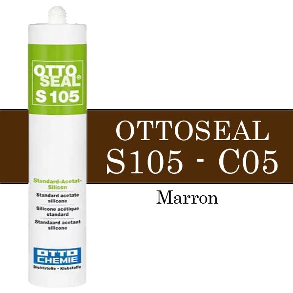 Silicone OTTOSEAL S105 - Marron C05 - 310ml