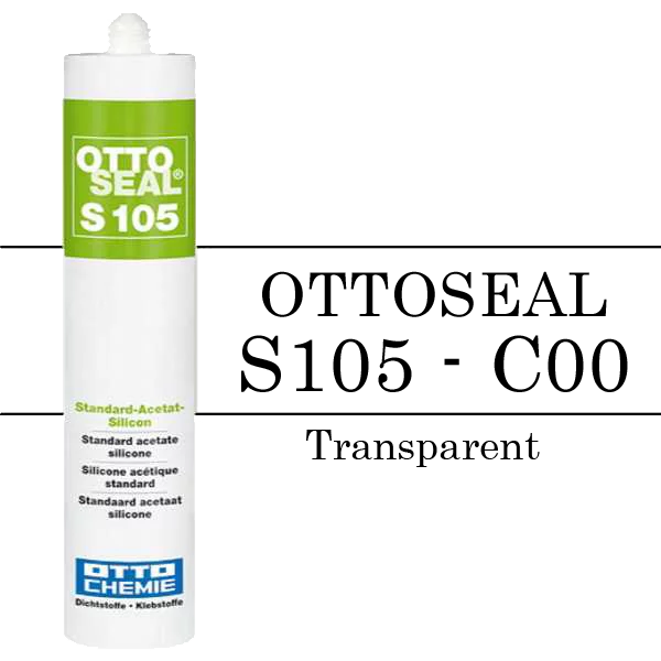 Silicone OTTOSEAL S105 - Transparent C00 - 310ml