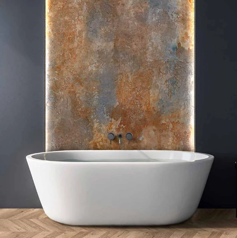 Panneaux SPC PVC Rocko rusty copper k104