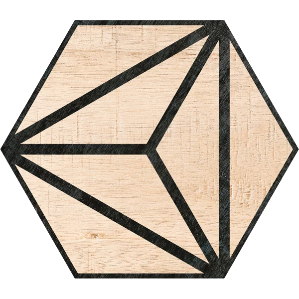 carrelage hexagonal Tribeca Beige