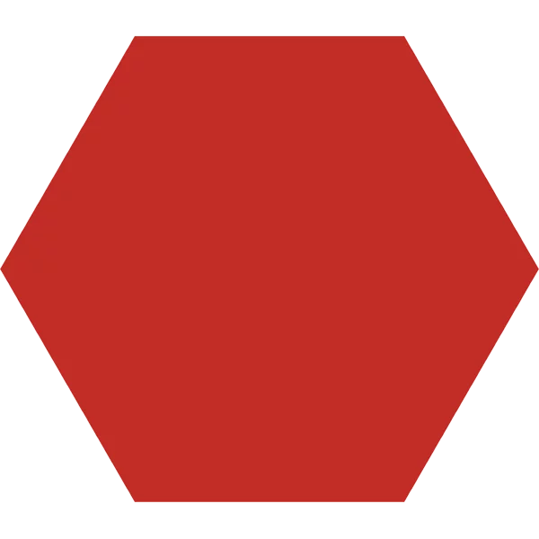 Carrelage hexagonal Basic Red