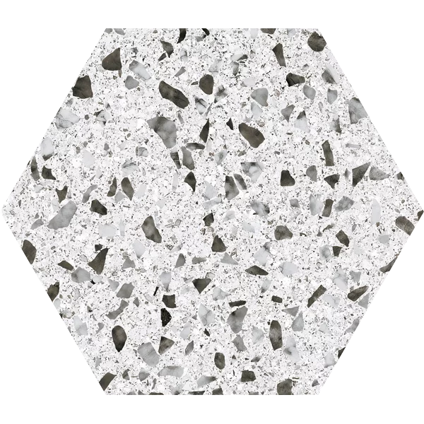 carrelage hexagonal Venice White
