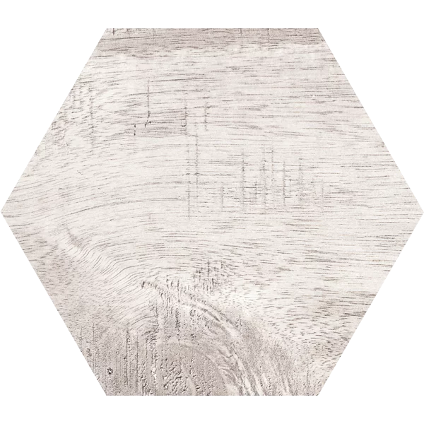 Carrelage hexagonal Sawnwood Grey