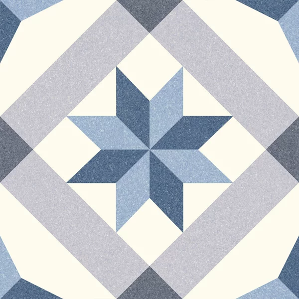 Carrelage aspect carreau ciment Menton Blue