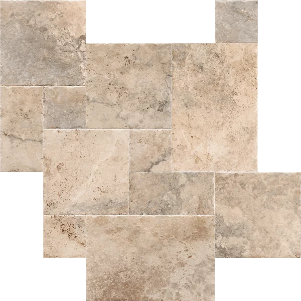 carrelage modulaire Crosscut Beige