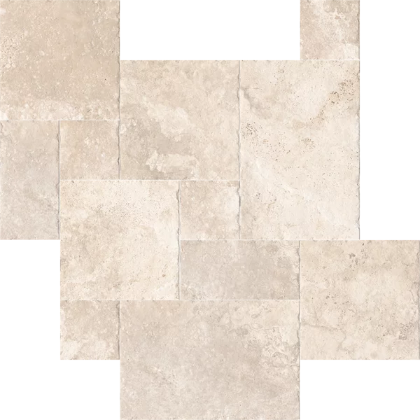 carrelage modulaire Crosscut Cream
